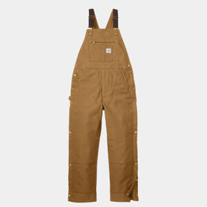 Short Firm Duck Insulated Bib Overalls Thumbnail
