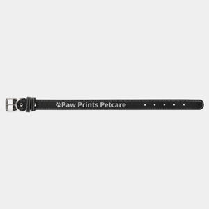 Personalized Leatherette Dog Collar - Medium Thumbnail