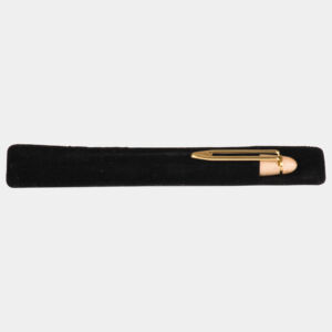 Personalized 6 1/4" x 1 1/8" Black Velvet Pen Sleeve (sleeve only, pen not included) Thumbnail
