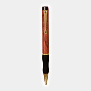Personalized Wide Rosewood Pen with Gripper Thumbnail