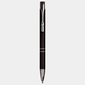 Personalized Black with Silver Trim Laserable Pen Thumbnail