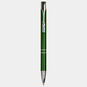 Personalized Green with Silver Trim Laserable Pen Thumbnail