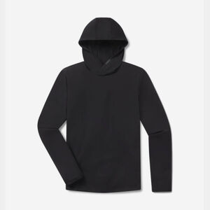 UNRL Ultra Hooded Long Sleeve - Black Thumbnail