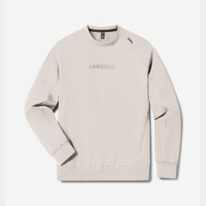 UNRL Crossover Crewneck [Golf] - Sand (EMB15585) Thumbnail