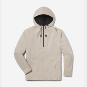 UNRL Crossover Half-Zip Hoodie - Sand Thumbnail