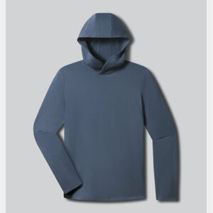 UNRL Ultra Hooded Long Sleeve - Nordic Blue Thumbnail