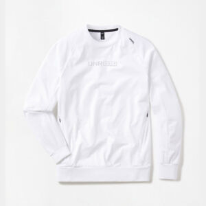 UNRL Crossover Crewneck [Golf] - White (EMB15584) Thumbnail