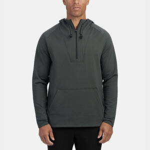UNRL Crossover Half-Zip Hoodie - Pine Thumbnail