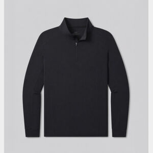 UNRL Ultra Lightweight Quarter Zip - Black Thumbnail