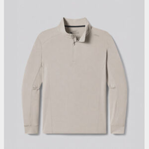 UNRL Ultra Lightweight Quarter Zip - Pebble Thumbnail