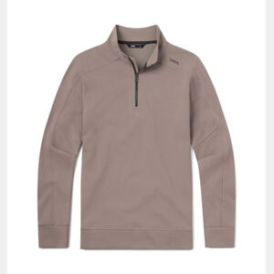 UNRL Outbound Quarter Zip - Dark Taupe Thumbnail
