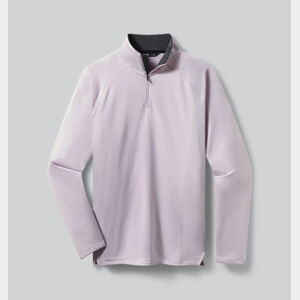 UNRL Interlock Quarter Zip - Misty Rose Thumbnail