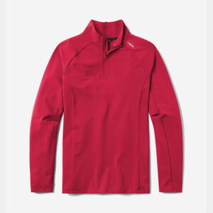 UNRL Highlands Quarter Zip - Carmine Red Thumbnail