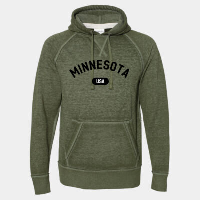 Minnesota Vintage Zen Fleece Hooded Sweatshirt  Thumbnail