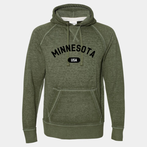 Minnesota Vintage Zen Fleece Hooded Sweatshirt  Thumbnail