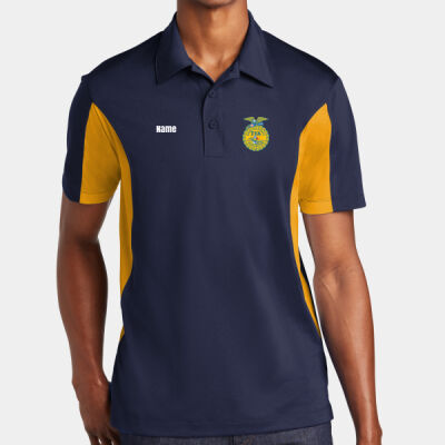 MN FFA - Tall Side Blocked Micropique Sport Wick ® Polo Thumbnail