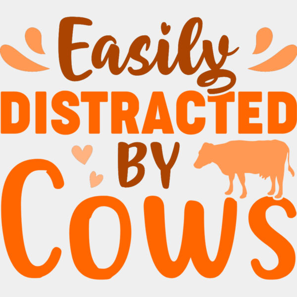 Easily Distracted By Cows Thumbnail