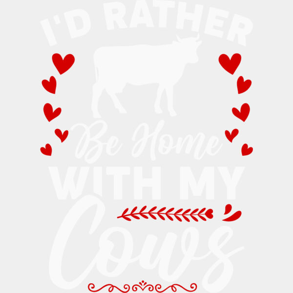 I'd Rather Be With Cows Thumbnail