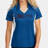 Women's Side Blocked Micropique Sport Wick ® Polo Thumbnail