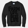 Youth Core Fleece Crewneck Sweatshirt Thumbnail