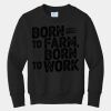 Youth Core Fleece Crewneck Sweatshirt Thumbnail